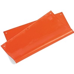 Orange, Class 4, Type II Insulating Blanket. 27" x 36" with 6 Eyelets