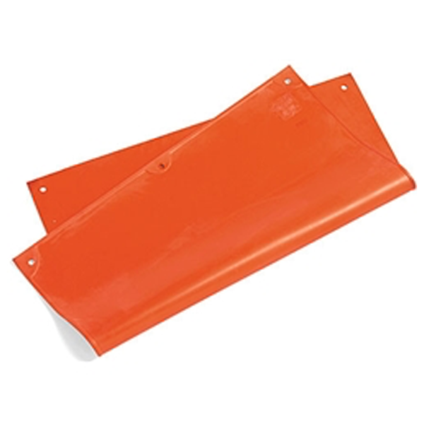 Orange, Class 4, Type II Insulating Blanket. 22" x 22" with 10 Eyelets