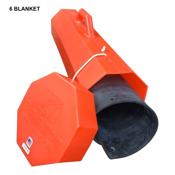 6 pc Blanket Canister with handle