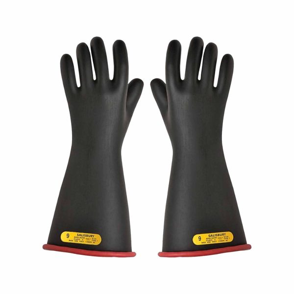 Electriflex CL2 TYPE I, 14", RED/BLACK RUBBER INSULATING GLOVES