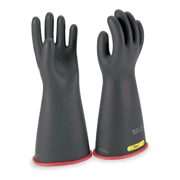 Electriflex CL2 TYPE I, 18", RED/BLACK RUBBER INSULATING GLOVES